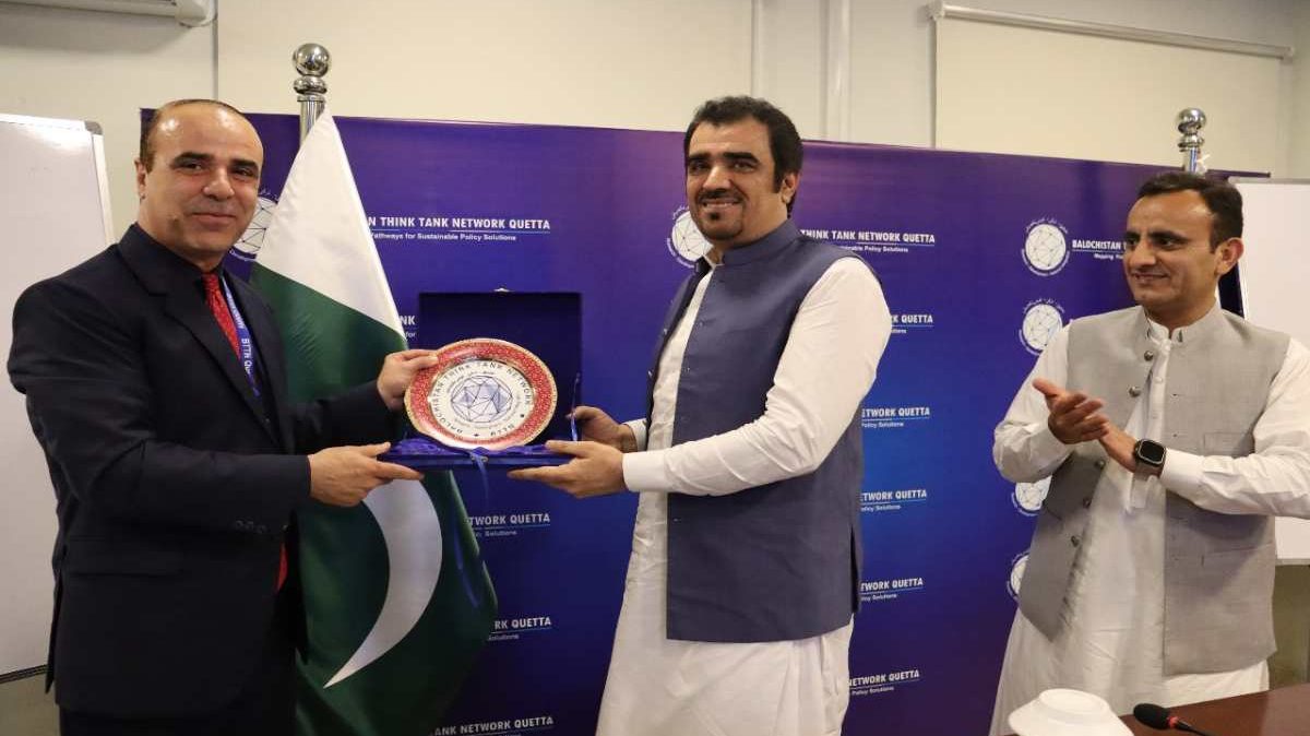 Dr. Zafar Khan, Guest and Dr. Siraj Bashir